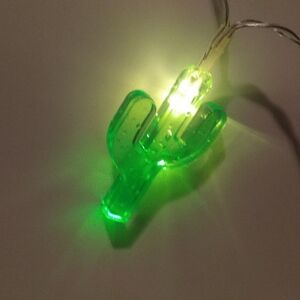 Green Cactus String Lights